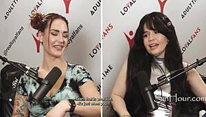 Clowns Ana Foxxx Alison Rey Yhivi Reagan Foxx Confess Jerk-Off Secrets