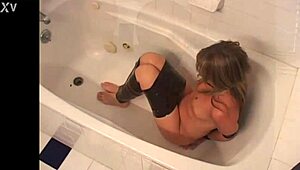 trisha uptown tied up gagged and choked in uptown bondage sex tape preview