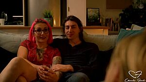 What happens when Charlie Forde fists Chasey Devil's wet holes?