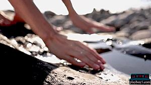 Redhead Brunette Milf Models Krystal Kitten Taya Vais Strip Bikini Ripped Clothes Big Ass Outdoor