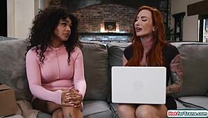 i'm sliding this stroker toy over your throbbing shemale cock testing it out