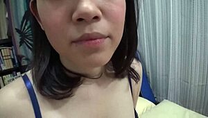 20yo yuuna ramen shop girl orgasms shyly in homemade av fuck with boyfriend cuckold vibes
