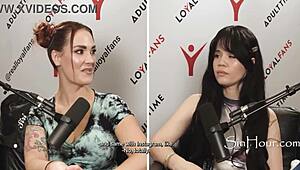 Clowns Ana Foxxx Alison Rey Yhivi Reagan Foxx Confess Jerk-Off Secrets