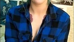 Watch This Stunning Girl Edge Her Friend's Cock to Explosive Cum!