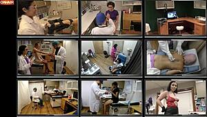 Adrianna Fox spreads tits ass in Tampa uni physical with gloves heels latex tease?