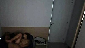 Woke up horny fucked roommate juicy pussy doggystyle quickie cum