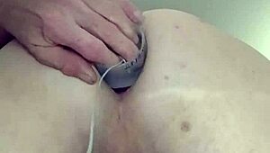 Watch this gaping anal stretch wide open for deep insertions