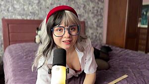 Naughty college girl asmr whispers dirty student secrets