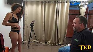 behind the scenes of valentina souza's first film with big ass tits.