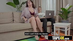 Classy Russian Milf's Passionate Letter Sparks Bedroom Mixup