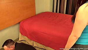 honey watch stephanie saint fuck the maintenance man then eat his cum