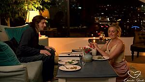 What happens when Charlie Forde fists Chasey Devil's wet holes?