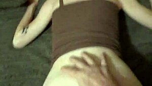 POV Skinny Blonde Milf Begs Daddy for Rough Creampie in Homemade Fuck