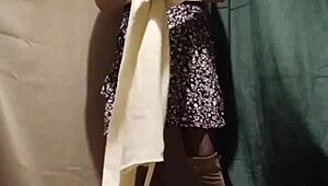 french slave maid vibes chained bent over in public city humiliation