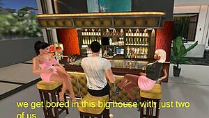 your wife's friend kim gives you a cheating lap dance while husband watches dancing seduction? 😈