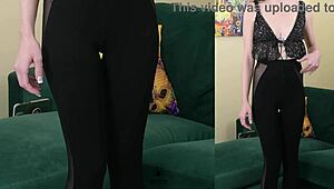 Kit Summers modeling those leggings looks super cute in that shirt