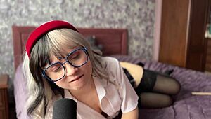 Naughty college girl asmr whispers dirty student secrets