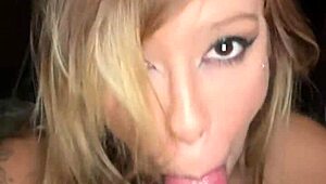 Petite latina cutie with natural small tits slurps monster cock in sloppy deepthroat pov casting