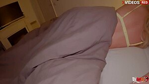 stepson fucks quarreling stepmom then cums in her mouth