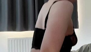horny british coed slut squirts hard on webcam with toys and fingers