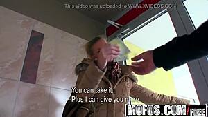 Mofos Public Pickup Sexy Blonde Adele Sucks Cock on Bus