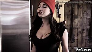 Lesbian milf dives into taboo threesome therapy sucking big tits ass hardcore brunette group bliss