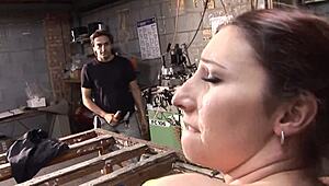 Roxanne's Skinny Ass Takes Brutal BWC Anal Pounding