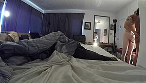 Dayanara gags hard on skinny pov cock deepthroat choke