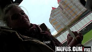 Mofos Public Pickup Sexy Blonde Adele Sucks Cock on Bus