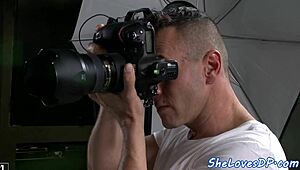 oh god dp pounded my euro ass at photoshoot!!