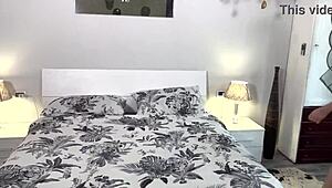 Hot Horny Italian Blonde Big Tits Deepthroats Two Monster Cocks Shaved Pussy