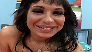 i pick up tanned black hair cougar big saggy tits no condom fuck cum on feets!!