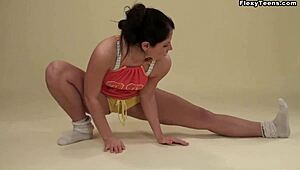 wanna see big saggy tits polina barna workout naked?