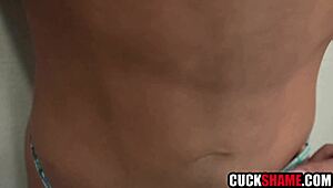 Cuckold Hubby Spies Then Commands Wife Fuck Lover Deep