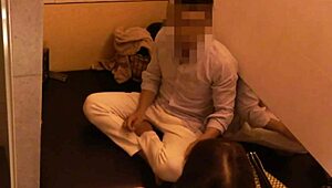 japan's hidden massage parlor spies on busty chubby asian tits action