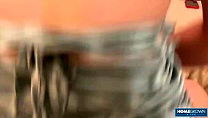 Sara bork's slim tattooed body splooged after hard cowgirl drilling