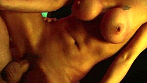 blonde milf in lingerie heels takes doggystyle castle pounding