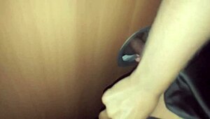 Married bride Karina sucks gloryhole cocks then gives ass to Lucas at swing house