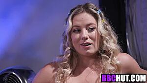 RIVER LYNN CHASES PLEASURES WITH LAWSON JONES MONSTER BLACK COCK POUNDING