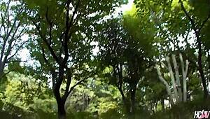 Japanese babe yui hatano rides hard cock to hairy pussy creampie