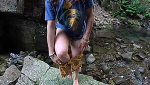 perfect ass babe, undress outside and finger that juicy pussy till orgasm?