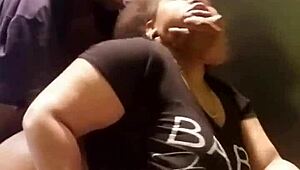 BbW latina skipped kitchen cleanup so i punished her fat ass wet pussy hard
