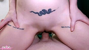 Ever wonder how she'd ride you while hubby's nearby, stepmom?