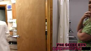 ever wonder what a perverted podiatrist does backstage with ayla aysel's feet in latex gloves?