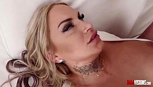 stephanie love's shaved pussy and deepthroat crave creampie fillings nonstop