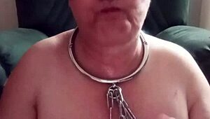 Chienne Marie Autoseance Degradante Uro Toilet Slave Bondage