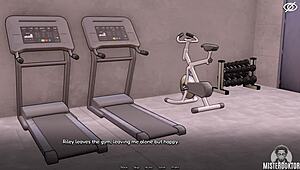 Petite horny shemale ladyboy with small tits and cock teases wet shaved closeup in bunkered roleplay