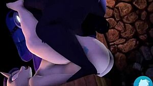 MLP futa cocks explode in massive cum compilation!