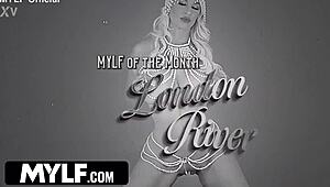 what if milf london river rips clothes for public lesbian creampie?