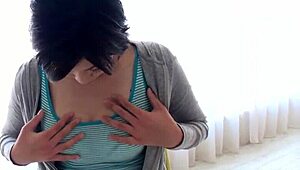 Japanese kimono beauty kneels outdoors sucking cock to orgasm uncensored